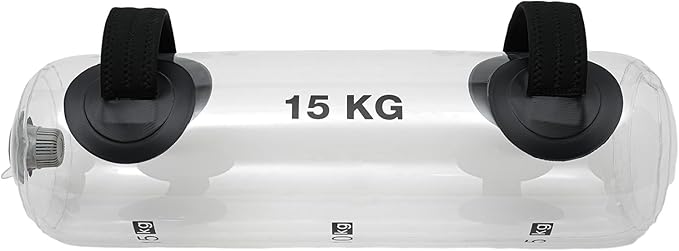Aqua Bag Fitness 33/44/55LBS Adjustable Water Weight Training Workout Water Bag Portable Stability Fitness Equipment for Home Gym Core and Balance Exercise W/Inflator
