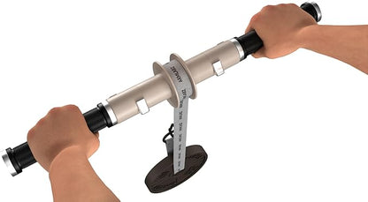 ArmLabz Forearm Roller 2.0 Wrist Roller and Forearm Strengthener, Grip Strength Trainer and Hand Exerciser, Quick Reset, One Arm Use, Wrist and Elbow Health, Forearm Workout Equipment