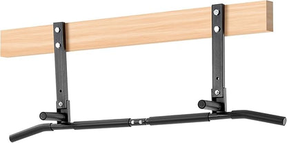 VEVOR Joist Mount Pull Up Bar, Ceiling Mounted Chin Up Bar for Home Gym, Multi-Grip Pull Ups, 42 in Width Multifunctional Training Station, Heavy Duty Steel Upper Body Workout Bars, 440 lbs Capacity