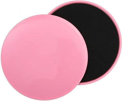 Pilates Sliding Discs, Customizable Logo Gliding Discs for Home Fitness Core Training & Coordination Workouts, Non-Scratch Foot Sliders for All Floor Types
