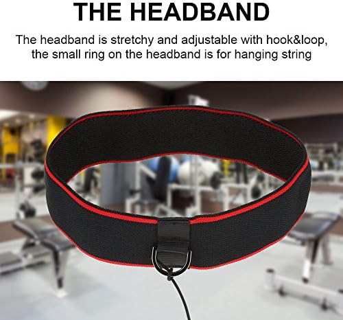 Dioche Boxing Reflex Balls with Adjustable Headband, Multi-Functional Foot Kick Target Speed Punching Pad for Speed and Hand Eye Coordination Training, Boxing