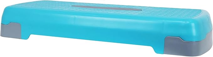Fitvids Adjustable Workout Aerobic Stepper Step Platform Trainer, 27-Inch, Multiple Colors