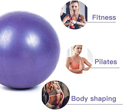 Small Pilates Balls - 9 Inch Exercise Ball Physical Therapy for Between Knees for Rehab, Barre, Core, Stability & Yoga