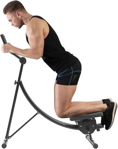 Ab Machine,Abdominal Workout Machine,Abdominal Whole Body Workout Machine with LED Monitor,Home Gym Core Workout Equipment,330lbs