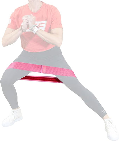 Serious Steel Fitness Hip and Glute Activation Band | Squat & Deadlift Warm-up Band for HIPS and Glutes