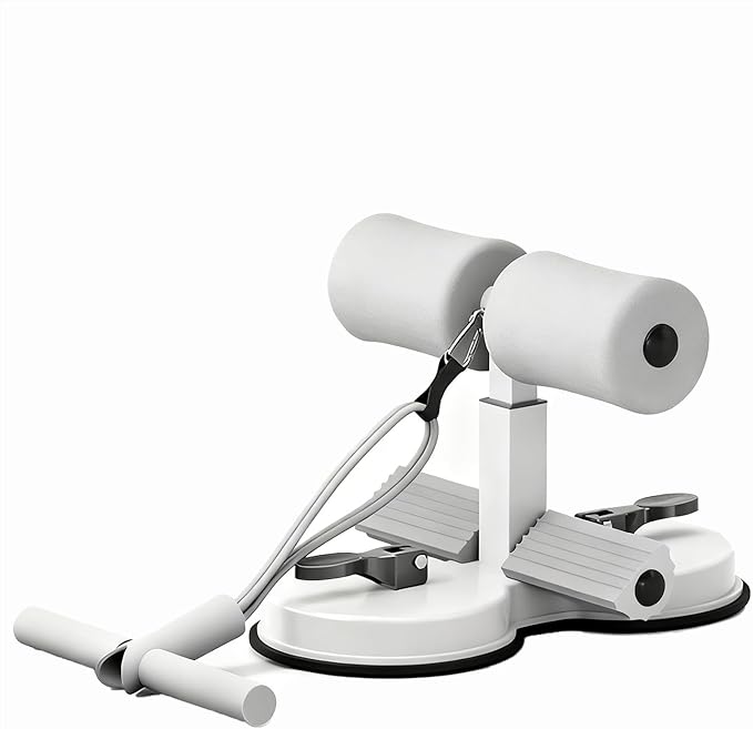 Sit Up Bar, Abs Master Assistant Device, for Home Fitness Equipment, Portable Adjustable Sit Up Floor Holder, for Ab Workouts,Sit-Ups & Core Exercises,Home Office Gym.