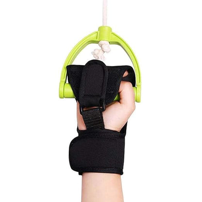 ALisasin Finger Rehabilitation Train Auxiliary Gloves Splint Finger Recovery Grip Impairment Fitness equipment grip Hand Wrist Support (Breathable)