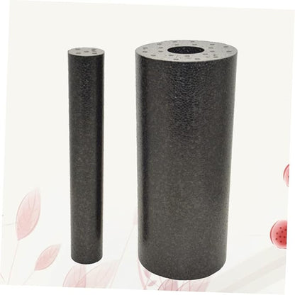 Totority 2sets Hollow Dual-use Yoga Column Set Muscle Relaxing Massage Bar for Myofascial Release and Fitness Non-Slip Foam Roller for Muscle Recovery and Tension Relief