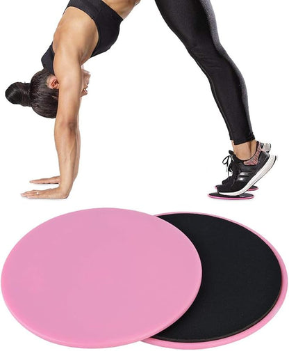 Core Slider, Gliding Discs, 2PCS Exercise Sliders, Full Body Workout for Home Gym, Yoga, Balance Training, Compact and Lightweight Exercise