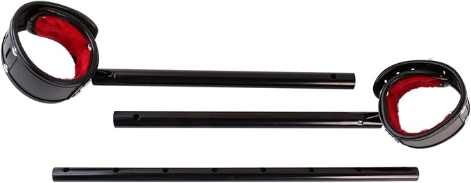 Spreader Bar Heavy Duty Expandable Exercise with 2 pcs Adjustable Strap, Yoga Training Fitness Gear, Workout Bar,Sports Gym Kit