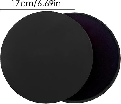 Core Sliders - Exercise Sliders | Yoga Pilates Gliding Disc | 2 Exercise Fitness Sliders | 2s Sided Gliding Sliding Discs | Core Gym Equipment | Pilates Sliding Plates for Women Men and Teens