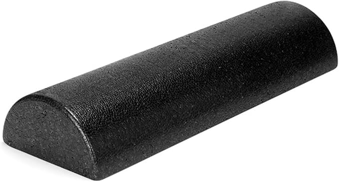 Foam Pilates Roller Exercise Rollers Deeply Tissue Muscle Massage Semicircle Design Muscles Pilates Massage Roller Block Muscle Relaxation Tool