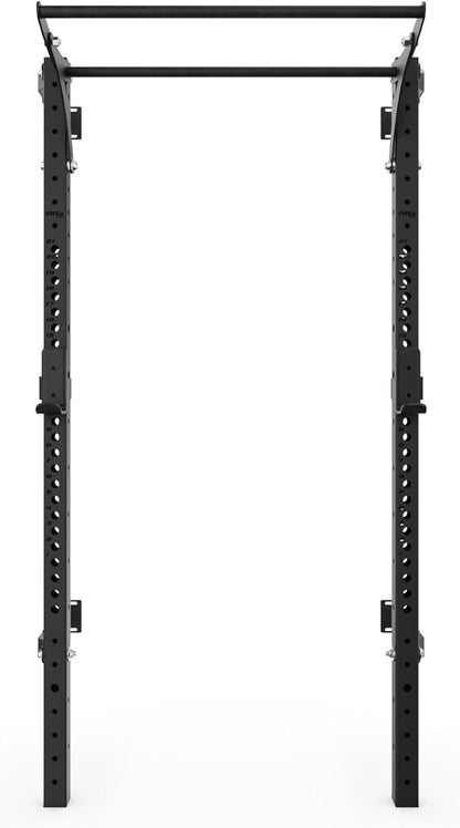 PRx Performance Profile® PRO Squat Rack 3x3 with Kipping or Multi-Grip Pull Up Bar, 89" or 95" Uprights As Seen On Shark Tank Wall Mounted Home Garage Gym Exercise System
