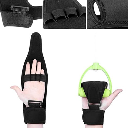 ALisasin Finger Rehabilitation Train Auxiliary Gloves Splint Finger Recovery Grip Impairment Fitness equipment grip Hand Wrist Support (Breathable)