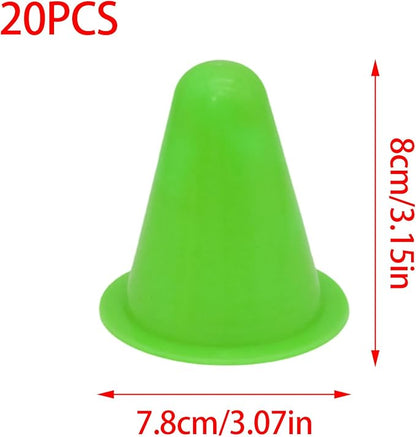 Mini Traffic Cones, Agility Training Cones Plastic Marker Cones, Small Practice Cones