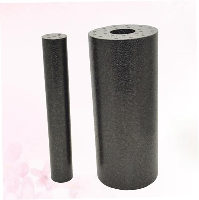 Totority 2sets Hollow Dual-use Yoga Column Set Muscle Relaxing Massage Bar for Myofascial Release and Fitness Non-Slip Foam Roller for Muscle Recovery and Tension Relief