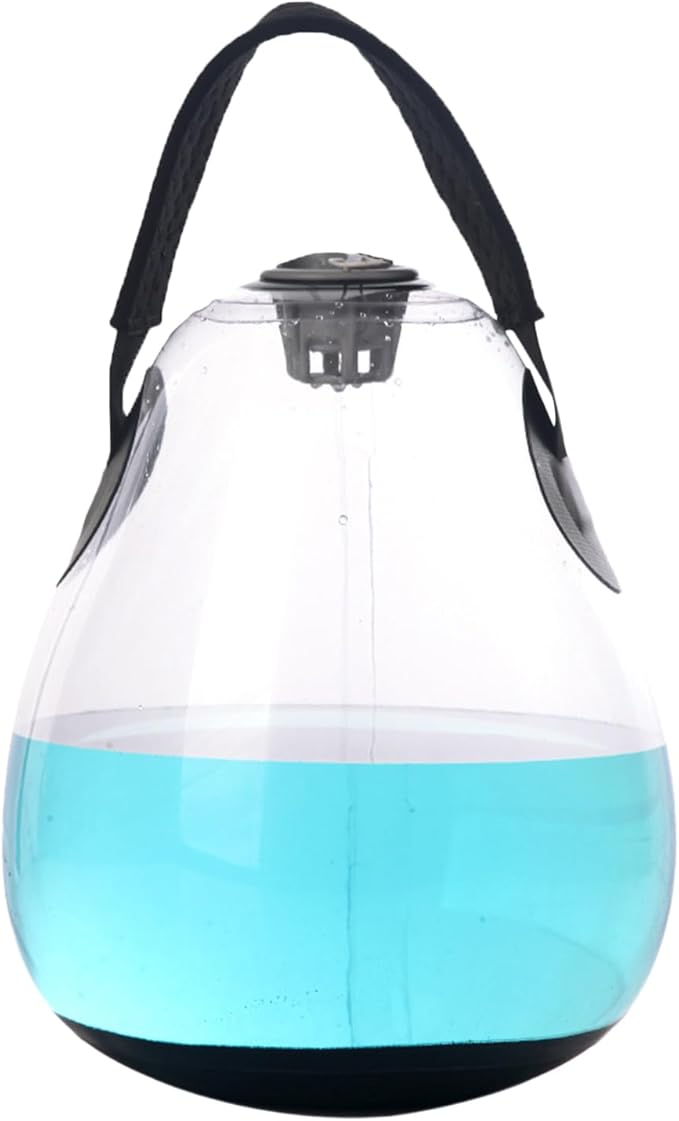 Fitness Water Bag, Weighted Inflatable Kettlebell, Adjustable Training Weight, Flexible Core Workout Tool, Fitness Equipment for Home, Travel, Work Area, Balance Exercises, Strength Training