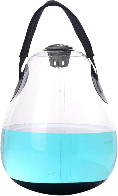 Fitness Water Bag, Weighted Inflatable Kettlebell, Adjustable Training Weight, Flexible Core Workout Tool, Fitness Equipment for Home, Travel, Work Area, Balance Exercises, Strength Training