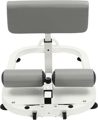 Home Fitness Equipment in White – Compact All-in-One Workout Machine with Resistance Bands, Adjustable Settings & Space-Saving Design for Indoor Exercise