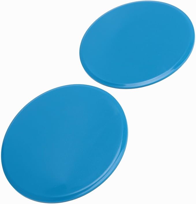 Pwshymi Exercise Core Sliders Dual Sided Discs for Full Body Workout Portable Abdominal Strength Trainer for Home Gym Travel 2pcs