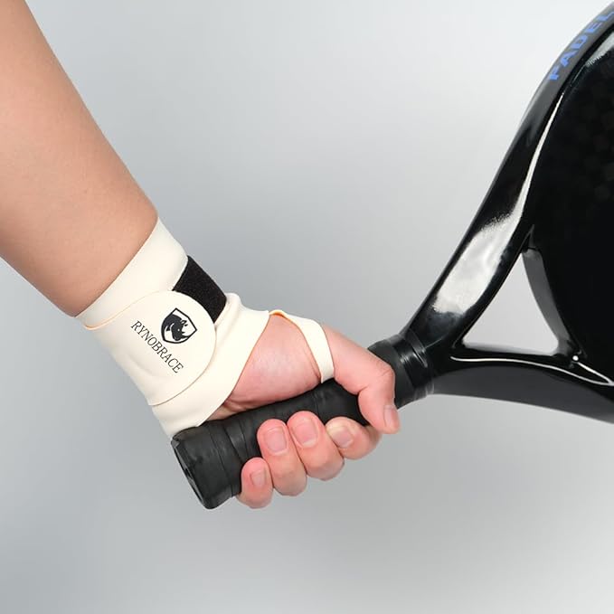 Wrist Support- Thin Adjustable Wrist Brace for Sports, Workouts, & Daily Use