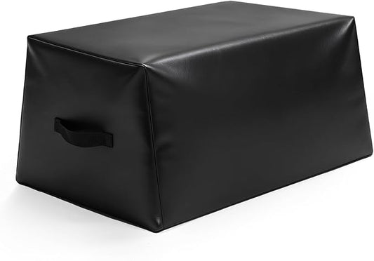 Hip Thrust Bench, Multi-Functional Hip Thrust Box for Home Gym, Non-Slip Hip Thrust Machine for Glute Bridge, Glute Workout Equipment Core Strength Training