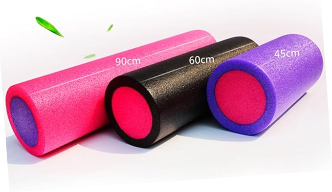 Happyyami Yoga Balancer Roller Yoga Brick Accessories Fitness Roller Muscle Stick