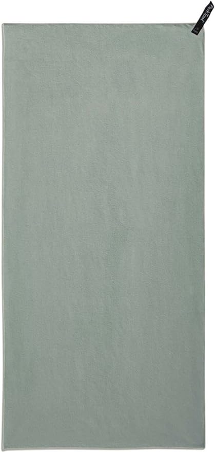 PackTowl Personal Ultralight Microfiber Camping and Travel Towel, Sage, Face 14.00" x 10.00"