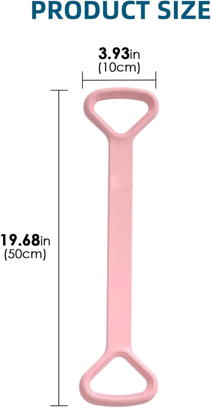 2 PCS Figure 8 Resistance Band - Elastic Fitness Rope for Arm, Back, Shoulder & Full-Body Workouts | Foot, Leg, Hand Stretcher for Yoga, Pilates, Physical Therapy & Home Gym Exercise