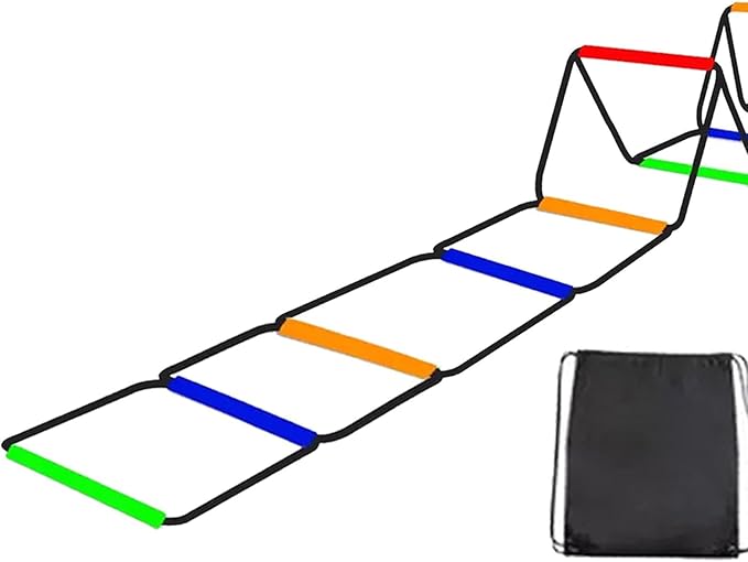 Agility Ladder Speed Ladder Foldable Workout Rugby Multifunction Home Gym Agility Training Equipment Fitness Feet Training