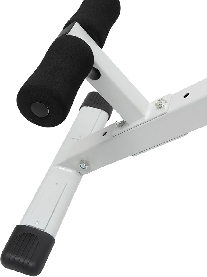 Hyperextension Bench with Adjustable Height and Back, Multi-functional Workout Bench, Back Extension Roman Chair