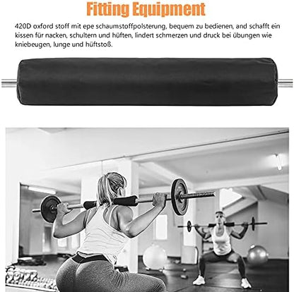Weightlifting Pad, Portable and Lightweight, Cushioned Foam for Weighted, for Squats Lunges Hip Thrusts