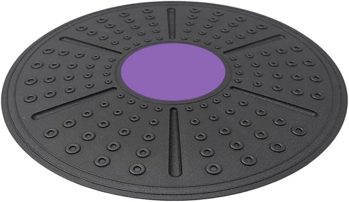 Equilibrium Sense Balance Board with Raised Massage Points Non-slip Stability Trainer Core Workout Fitness Accessory for Home Gym and Physical Therapy