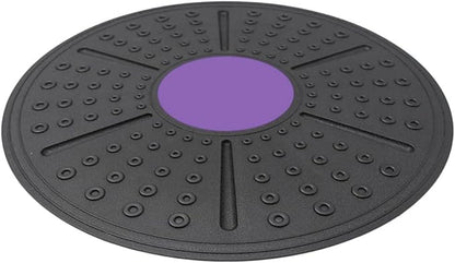 Equilibrium Sense Balance Board with Raised Massage Points Non-slip Stability Trainer Core Workout Fitness Accessory for Home Gym and Physical Therapy