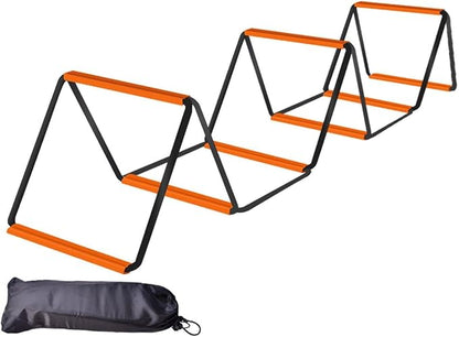 Agility Ladder Football Footwork Ladder Balance Foldable Agility Training Equipment Speed Ladder for Outdoor Sports Workout