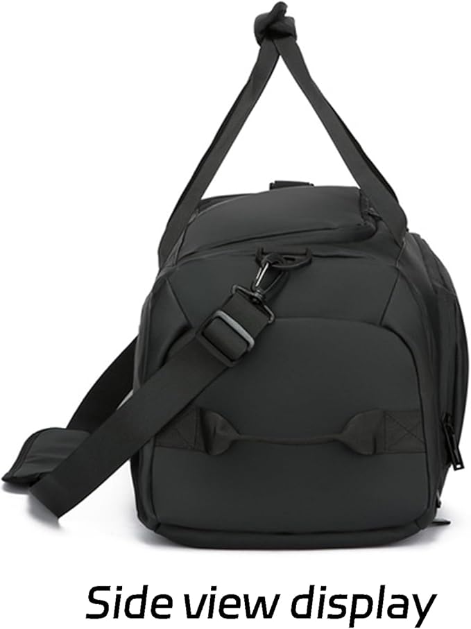 Gym Bag for Men and Women, with shoes and wet compartments - travel, sports, fitness and waterproof overnight bag