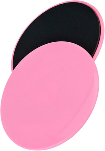 2PCS Exercise Sliding Discs, Small Lightweight Core Sliders, Full Body Workout Tools with Self Adhesive Design, Ideal for Gym, Yoga, Physical Therapy & Dance Training