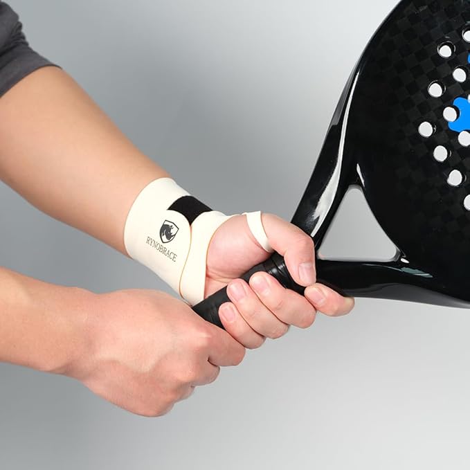 Wrist Support- Thin Adjustable Wrist Brace for Sports, Workouts, & Daily Use