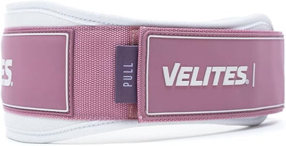 Velites - Weightlifting Lumbar Support Belt - Official of the Royal Spanish Weightlifting Federation - Extra-adherent Velcro - For Deadlifts, Squats, Snatches and Cleans