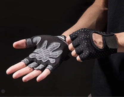 INOGIH Lightweight and Breathable Fingerless-Gym-Gloves for Women - Exercise-Crossfit-Training Gloves for Workout