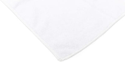 The Rag Company - Sport & Workout Towel - Gym, Exercise, Fitness, Sport, Ultra Soft, Super Absorbent, Fast Drying Premium Microfiber, 320gsm, 16in x 27in, White + Ice Grey + Black - 3-Pack