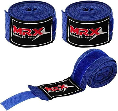 MRX BOXING & FITNESS Boxing Hand Wraps 100% Cotton Multi Colors Great for MMA Boxing Muay Thai Kick Boxing Training 118, 160, 180 Length