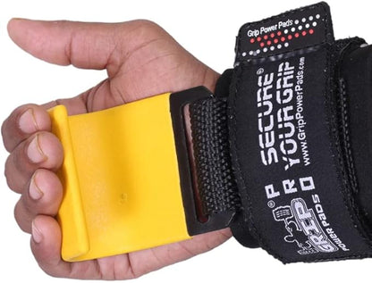 Weight Lifting Rod Hooks Heavy Duty Wrist Wraps Power Weight Lifting Training Gym Grips Straps Set of 2