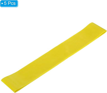 PATIKIL Resistance Bands, TPE Elastic Workout Bands Exercise Loop for Working Out Gym Strength Training Yoga Pilates