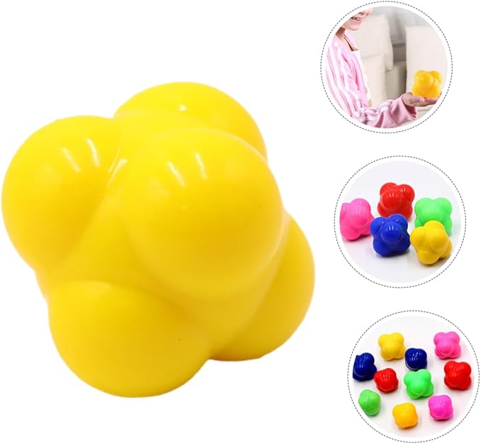 BESPORTBLE Hexagonal Reaction Ball Durable Fitness Ball for Agility and Coordination Training for Home Use for