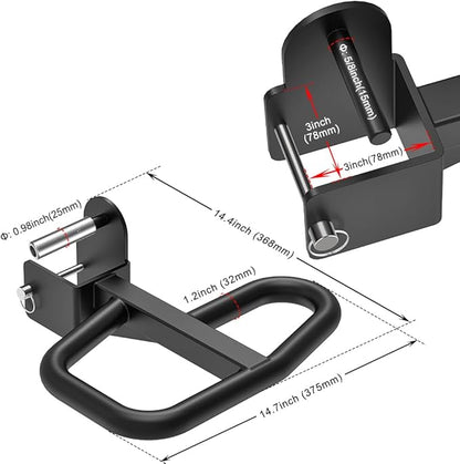 SELEWARE Power Cage Accessories, Dip Handles, Pull‑Up Stations, and Multi‑Grip Training Attachments