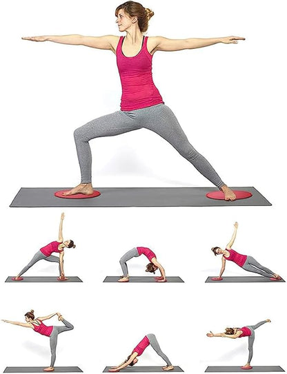 Core Sliders for Working Out Core Sliding Discs Exercise Glider Discs Dual Sided Exercise Discs Fitness Equipment for Women Men Teens Abs and Core Home Travel Exercise Sliders 2 Pack Red and Purple