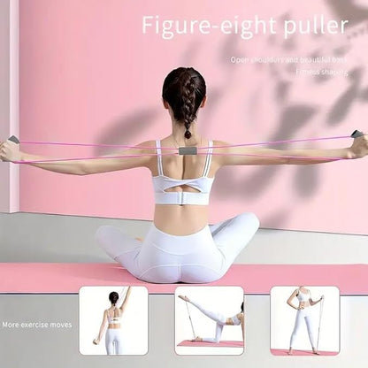 Yoga & Fitness Kit - Non-Slip 6mm Mat, Durable Resistance Tools, Premium Jump Rope, Adjustable Bag, Thigh Trainer | Home Workout & Pilates Essentials for Beginners