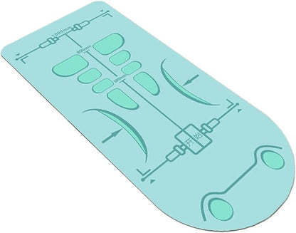 Exercise Equipment Mat - Extra Long Yoga Mat Non-Slip 5.25x2.3ft | Men And Women Exercising Mat, Sound Insulation Knee Joint Protector Pad For Ab Roller Wheel And Workout Accessories