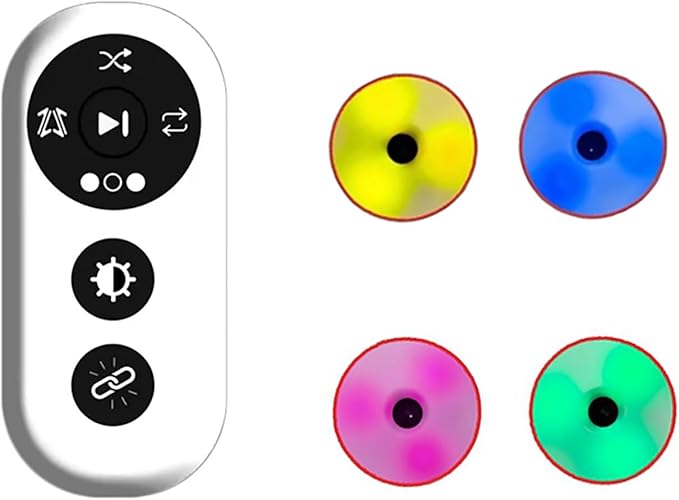 Agility Training Lights, Speed Reaction Lamp Set, 4 Modes, 4 Light Colors, Perfect for Football, Boxing, and Fitness Training